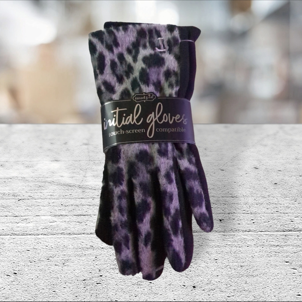 Mud pie initial gloves OS